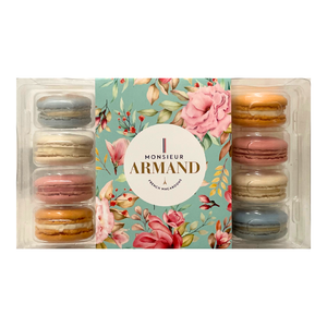 MONSIEUR ARMAND Box of 16 classic macarons