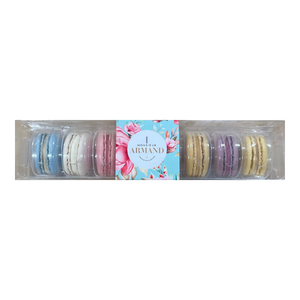 MONSIEUR ARMAND Box of 8 classic macarons