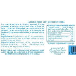 ALBERT MENES Sweet Garlics with Pimentos 120 g