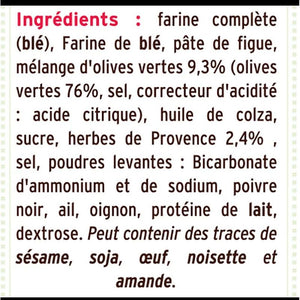 ALBERT MENES Crackers with Provence Herbs and Black Olive