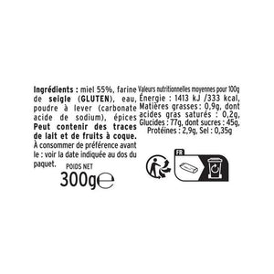 ALBERT MENES Gingerbread Made With 57% Honey 300 g