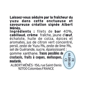 ALBERT MENES Sea bass Rillettes with Yuzu 90g