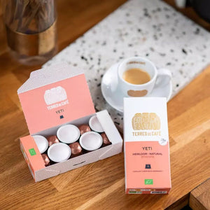 TERRES DE CAFÉ Coffee Organic Capsules Ethiopia Yeti Village x10